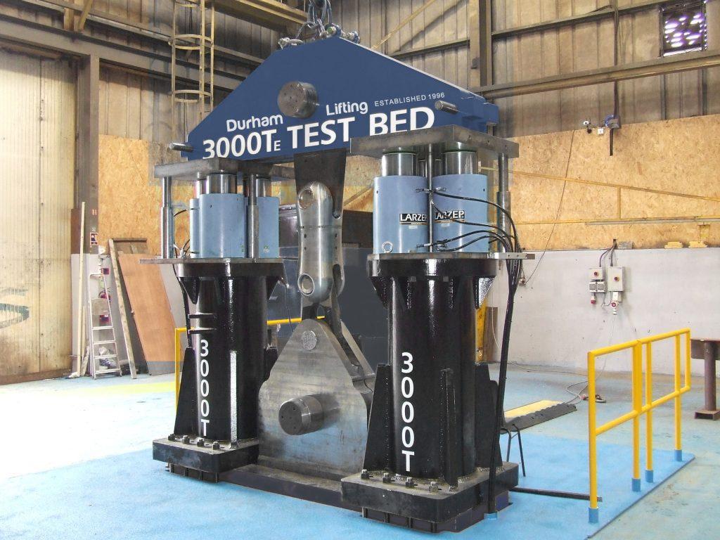 Load testing facilities at Durham Lifting Britannia Test House