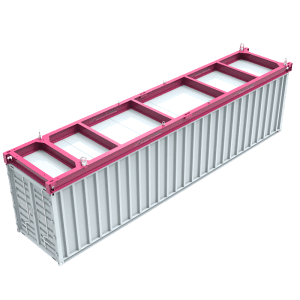 Multisec Container Lifting Frames