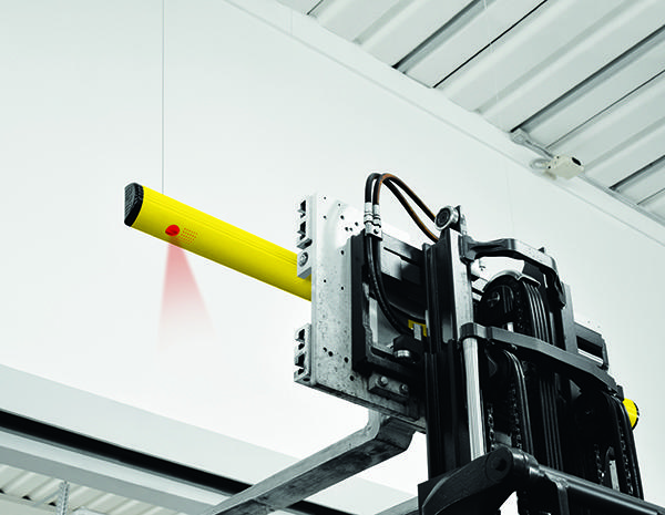 Industrial clatter bar impact warning system